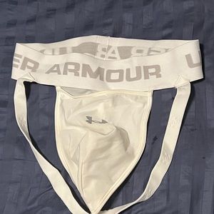 White Under armour jock